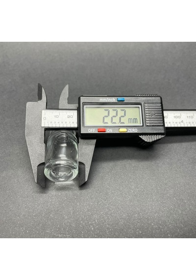 Saydam Cam Damlalıklı Şişe Beyaz Kapak  5 ML