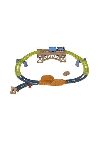 Hgy82 Thomas Ve Arkadaşları - Tren Seti Sür-bırak Çok Renkli