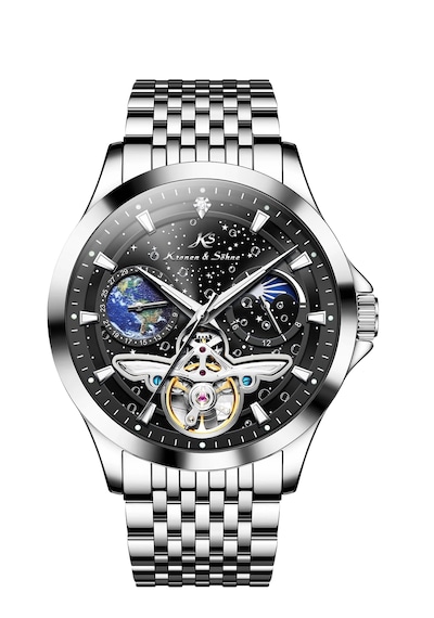 Kronen & Söhne Ks7009 Day Night Tourbillon Mekanik Otomatik Saat