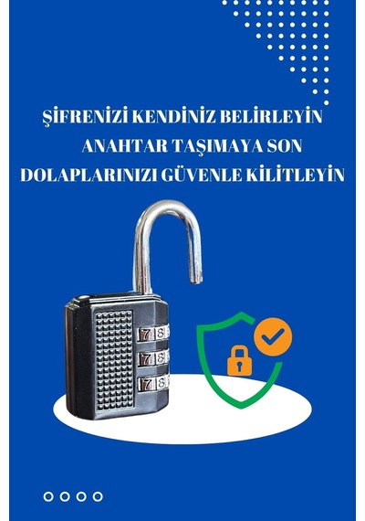 Ymk Şifreli Asma Kilit 38mm
