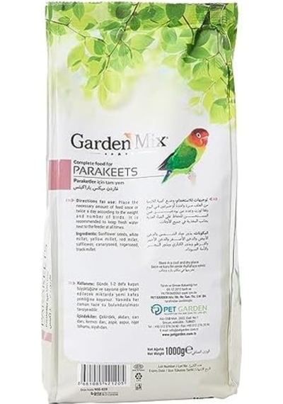 Gardenmix Platin Paraket Yemi 1kg