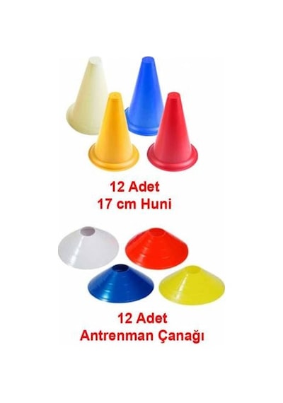 Antrenman Hunisi Antrenman Çanağı Antrenman Seti Çok Renkli