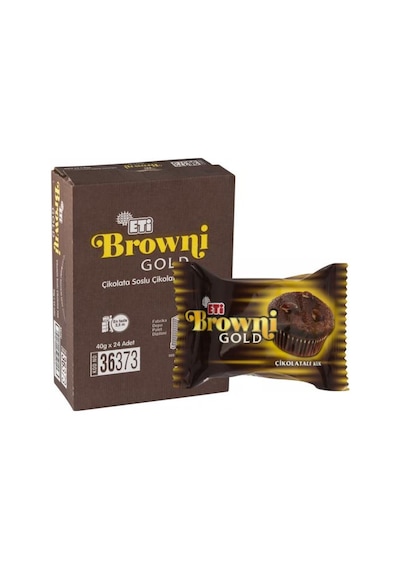 Eti Browni Gold Çikolatalı Kek 24 x 45 G