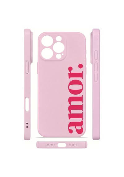 Apple iPhone Uyumlu 16 Pro Max Vorian İnce Kamera Korumalı Mika Kılıf Amor Sunset Amor Sunset Mika