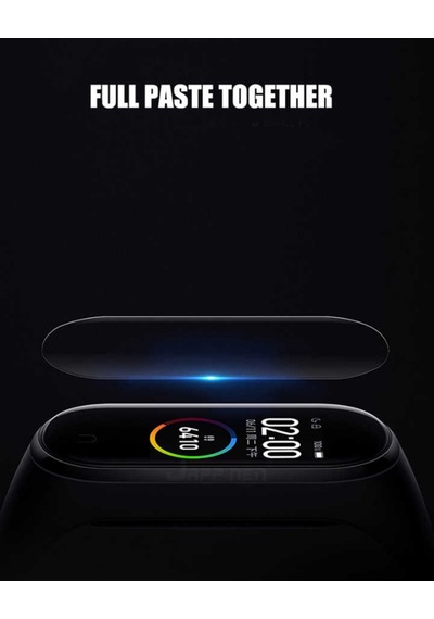 Xiaomi Mi Band 5 6 Full Ekran Nano Saat Koruyucu Narr Tpu-Renksiz