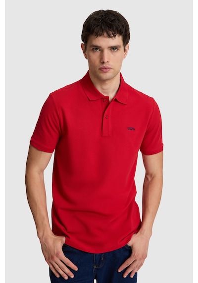 U.S. Polo Assn. U.s. Polo Assn. Erkek Kırmızı Tişört Basic 50326963-vr171 Basıc Kırmızı