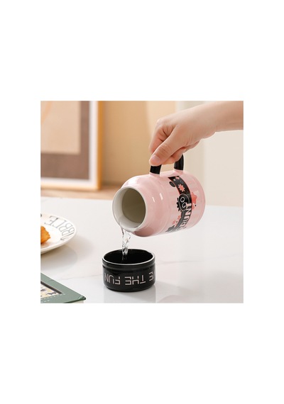 Porselen Kupa Gp-4313 Çok Renkli