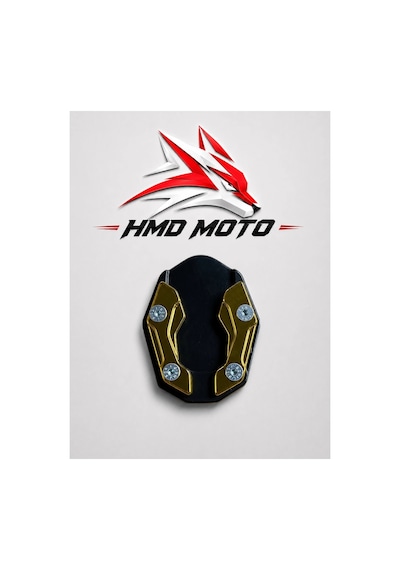 Motosiklet Yan Sehpa Kaydırmaz Pabuc - Altın
