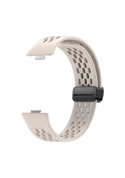 Huawei Watch Fit 3 Kordon Silikon Delikli Magnet Strap Fit/fit 2 Uyumlu Değildir