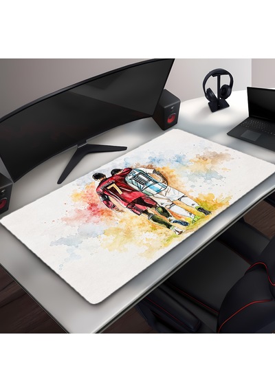 Karışık-01 40x90 Gaming Kaymaz Taban Oyuncu Ultra Pürüzsüz Mousepad 003