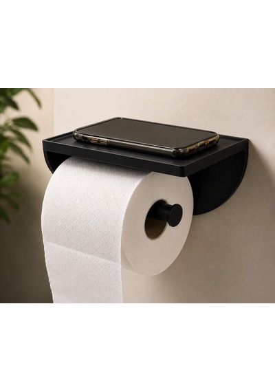 Telefon Raflı Tuvalet Kağıdı Askılığı Çok Amaçlı Banyo Organizeri Diğer