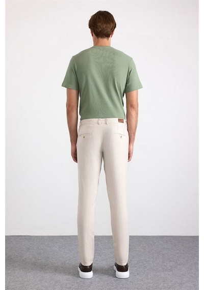 Süvari Bej Slim Casual Pantolon Spn2020500006-bj3
