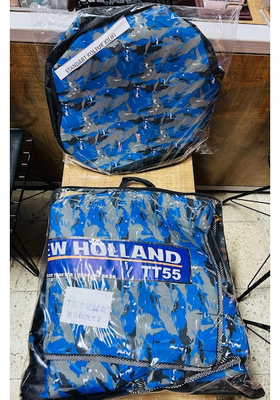 New Holland Tt55 Kabinli İntercooler Özel Su Geçirmez Branda Ve Standart Koltuk Kılıfı