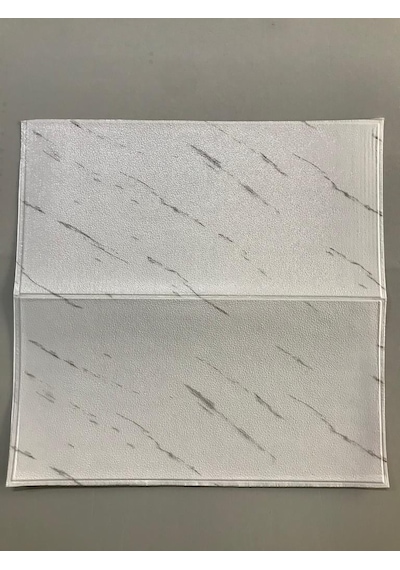 70x70cm 1 Adet Yapışkanlı Modern Mermer Desenli Wc Banyo Salon Mutfak Duvar Kağıdı Paneli Nw159