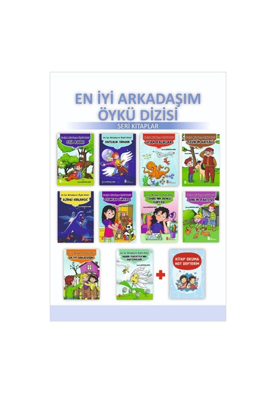 Ata 2.sınıflar İçin En İyi Arkadaşım Öykü Dizisi + Kitap Okuma Not Defteri