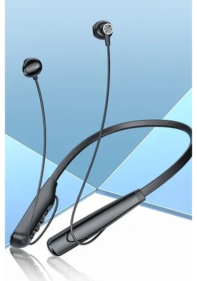 Boyuna Asılabilen Bluetooth Kulak İçi Kulaklık Sporcu Kulaklığı Yüksek Şarj Kapasiteli Yüksek Ses