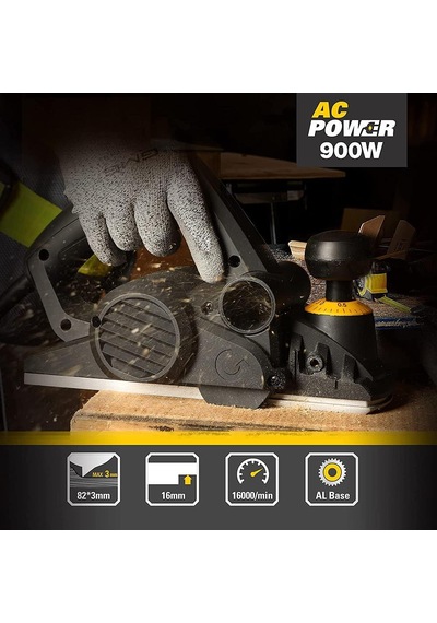 Cat Dx86 900Watt 82Mm Çift Bıçaklı Profesyonel Planya N11.391