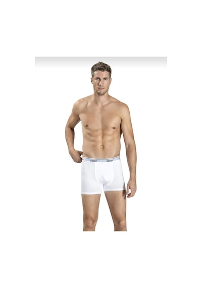 Jiber 156 Erkek Boxer Likralı Şort Tekli 001