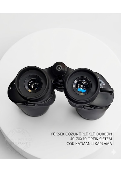 Brf 10-70x70 Zoomlu El Dürbünü Siyah