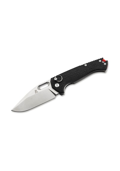 Midgards Messer Vardo Folder Drop Point Balance Line Kamp Çakı Siyah