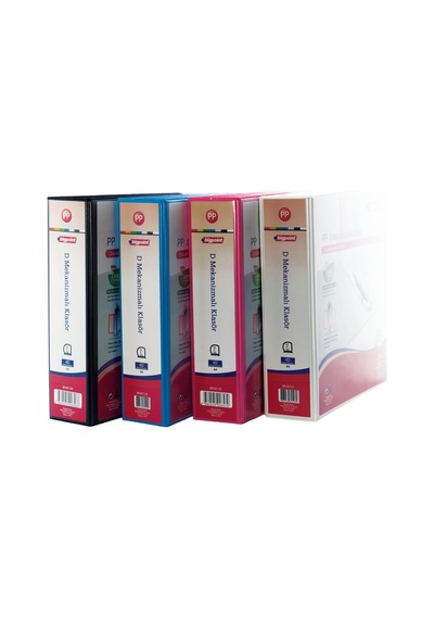 Bigpoint 4d Mekanizmalı Klasör 7 Cm Açık Kırmızı Kırmızı
