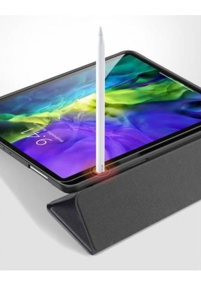 Polham Apple Uyumlu iPad  Pro 12.9 Kılıf 2020-2018 Kalem Ye