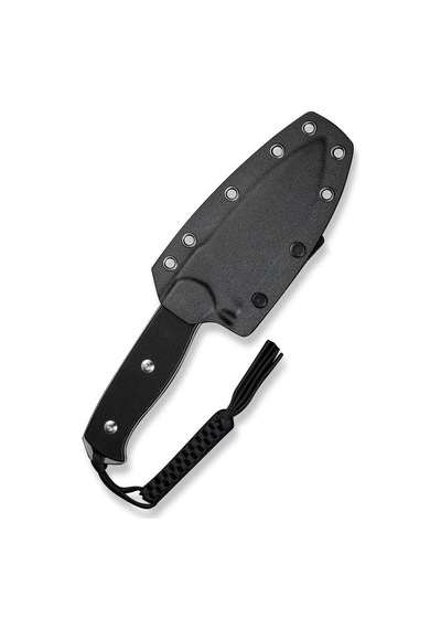 Sencut Toxodon Fixed Blade Knife G10 Black Handle Kamp Bıçak Siyah