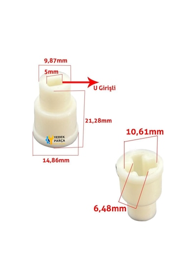 Arzum Uyumlu Ar1007 Steelart Plus Multi Blender Motor Kavrama Parçası