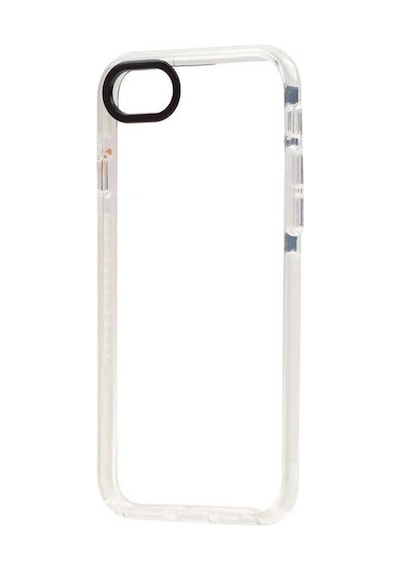Apple Uyumlu iPhone 8 Plus Kılıf Zore Punto Kapak Beyaz
