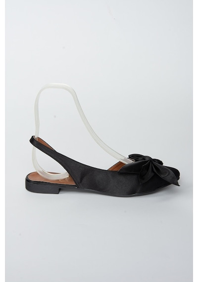 Fox Shoes H726809004 Kadın Babet Siyah