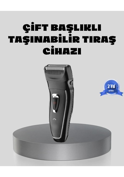 Erkek Tıraş Makinesi Kablosuz Kuru Tıraş Folyo Başlık Yıkanabilir Gövde Diğer