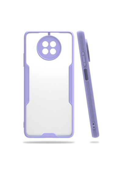 Newface - 173 - Xiaomi Mi 10t Lite Kılıf Platin Silikon - Edntrend - - Lila