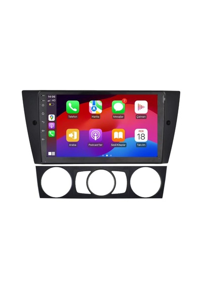 Bmw 3 Serisi E90 Android Multimedya Sistemi 4-64 Cadence R18 Ön Kayıt Kamera Hediyeli 9"