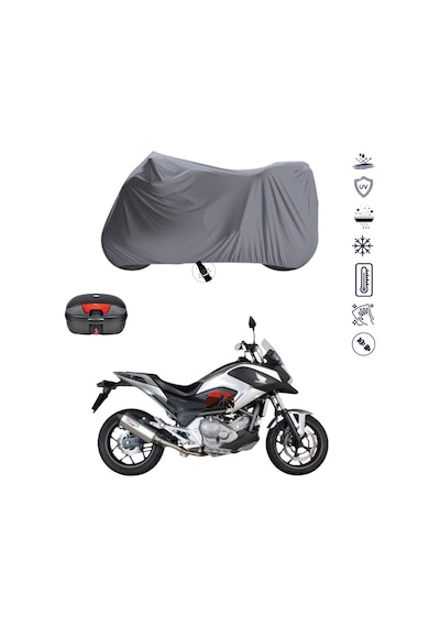 Honda NC 750 X DCT ÇANTALI MOTOSİKLET BRANDA SU GEÇİRMEZ TOPCASE UYUMLU MOTOR BRANDA