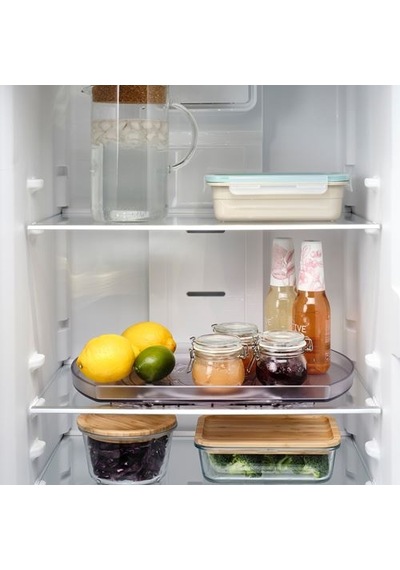 Ikea Snurrad Buzdolabı İçin Dönen Tabla, Şeffaf