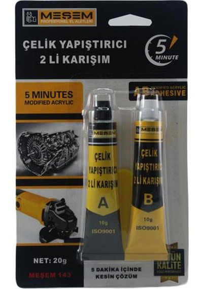 Meşem Meşem 143 Çelik Yapıştırıcı 20 G