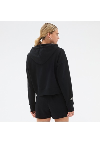 New Balance Kadın Sweatshırt Wt23512-bk Siyah
