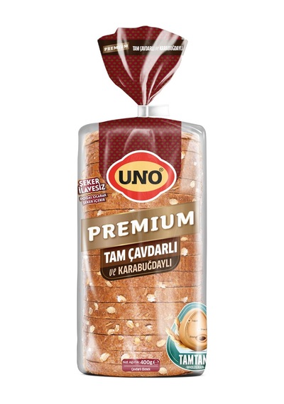 5 Adet Uno Premium Çavdarlı Ve Karabuğdaylı Ekmek 400 G