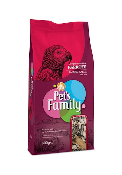 4 Adet Pets Family Papağan Yemi 600g