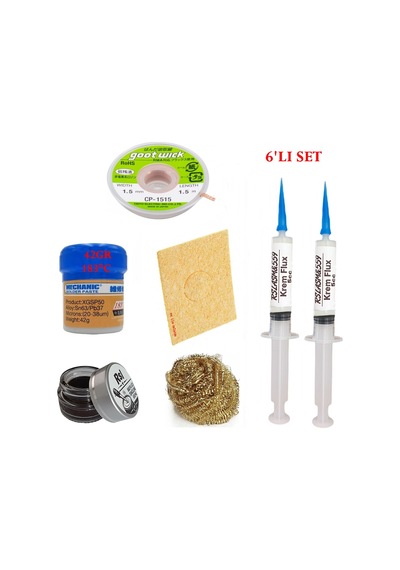 Mechanic Krem Lehim 183 C 42gr Havya Uc Temizleyici Flux Lehim Toplama Cp-1515 Lehim Emme Teli K04