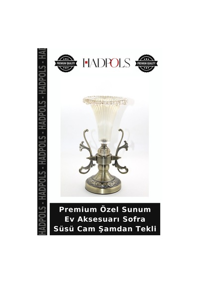 Premium Özel Sunum Ev Aksesuarı Sofra Süsü Cam Şamdan Tekli Çok Renkli