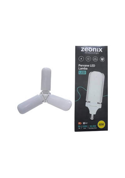 Zeonix 40w 3 Kanatlı Pervane Ampul Renk