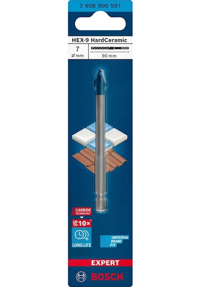 Bosch Expert Hex-9 Hardceramic Delme Ucu 7 X 90 Mm  - 2608900591