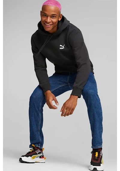 Puma Classics Small Logo Erkek Sweat 53559601 Siyah