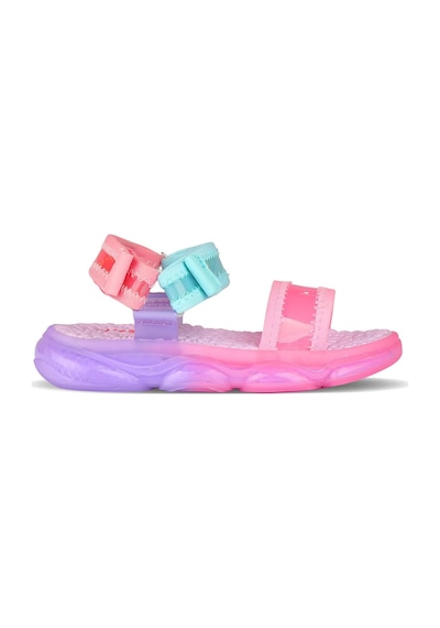 Vicco Flora Cırtlı Işıklı Kız Bebek Sandalet 321.24y.203 Pembe