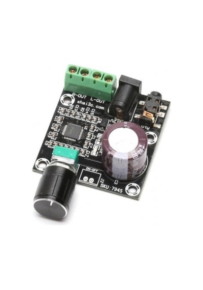 Sanec Pam8610 2x15w Amfi Ses Yükseltici Ampfilikatör Devresi