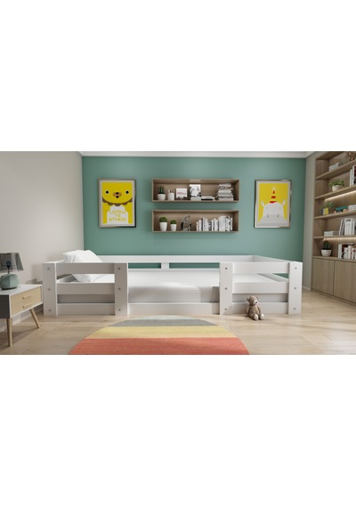 Herseycik Ninnimo Montessori 90X190 Yatak Uyumlu Mdf Karyola My13-1