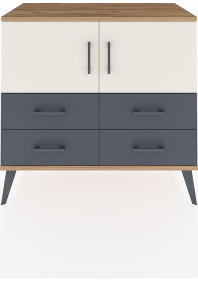 Hyperion Şifonyer 2 Raflı 4 Çekmeceli 2 Kapaklı 88x44x80 Çam-aytaşı/antrasit Aytaşı/antrasit Hyperion Şifonyer 2 Raflı 4 Çekmeceli 2 Kapaklı 88x44x80 Çam-aytaşı/antrasit Aytaşı/antrasit