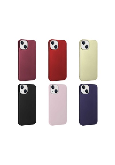 Zore İphone 14 Uyumlu Ogaa Premier Silikon Kılıf-kırmızı