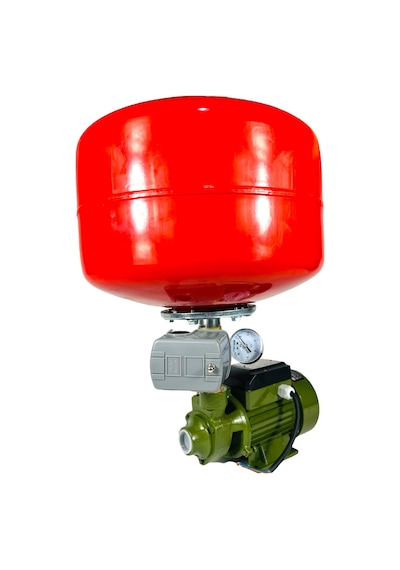 24 Litre Küre Tanklı Ev Tipi Hidrofor Seti 2 Kat 2 Daire 0,50hp